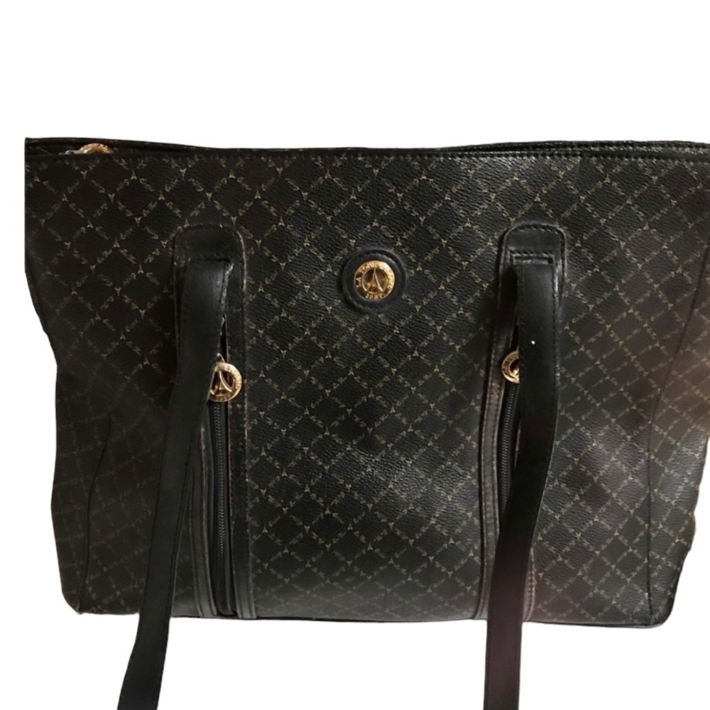 LE TOUR EFFIEL PARIS Navy vintage classic  large handbag